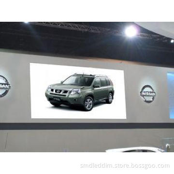 1/8 Scanning PH4mm indoor LED screen for motor show militar